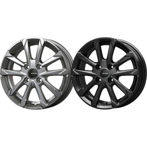 KOSEI QRASIZ/GC36F 【13×4.0B 4-100 INSET45】 ダイハツ アトレーワゴン S320G/S330G系 2005/05〜 QGC300S/QGC300B