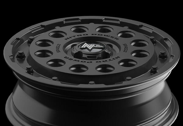 MID(マルカサービス) NITRO POWER/H12 SHOTGUN 【15×5J 4-100 INSET45 BC/マシニング】 マツダ フレアクロスオーバー 31系 2014/01〜