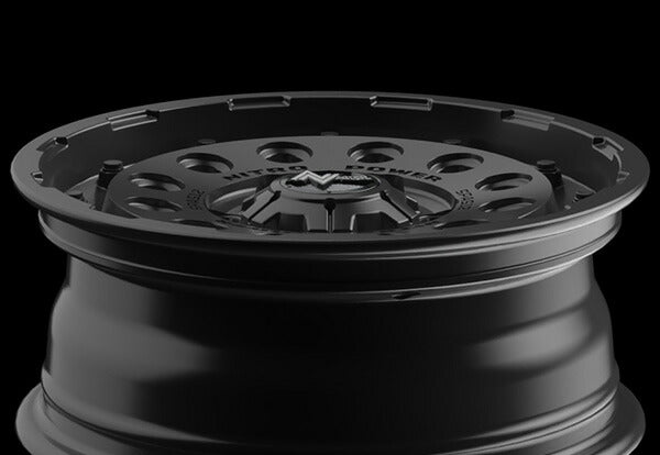 MID(マルカサービス) NITRO POWER/H12 SHOTGUN 【15×6J 6-139 INSET33 バレルブラック】 トヨタ ハイエース/レジアスエース 200系 2004/08〜