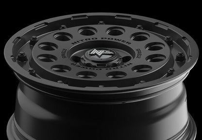 MID(マルカサービス) NITRO POWER/H12 SHOTGUN 【16×7J 5-114 INSET40 BC/マシニング】 ミツビシ デリカD：5 CV系 2007/01〜