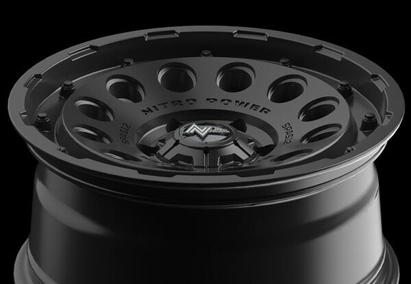 MID(マルカサービス) NITRO POWER/H12 SHOTGUN 【17×8J 6-139 INSET20 バレルブラック】 トヨタ ランドクルーザープラド 120系 2002/10〜