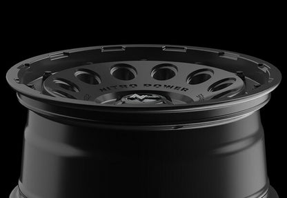 MID(マルカサービス) NITRO POWER/H12 SHOTGUN 【17×8J 6-139 INSET20 バレルブラック】 トヨタ FJクルーザー 15系 2009/09〜
