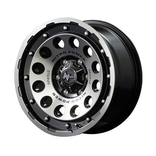 MID(マルカサービス) NITRO POWER/H12 SHOTGUN 【16×5.5J 5-139 INSET20 BC/マシニング】 スズキ ジムニー 64系 2018/07〜