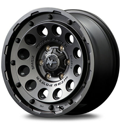 MID(マルカサービス) NITRO POWER/H12 SHOTGUN 【15×5J 4-100 INSET45】 ダイハツ キャストスポーツ LA250系 2015/09〜