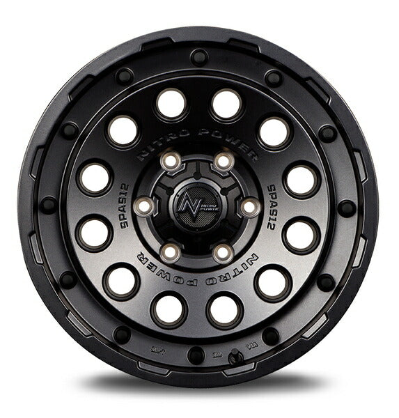 MID(マルカサービス) NITRO POWER/H12 SHOTGUN 【16×7J 5-114 INSET40 BC/マシニング】 ミツビシ デリカD：5 CV系 2007/01〜