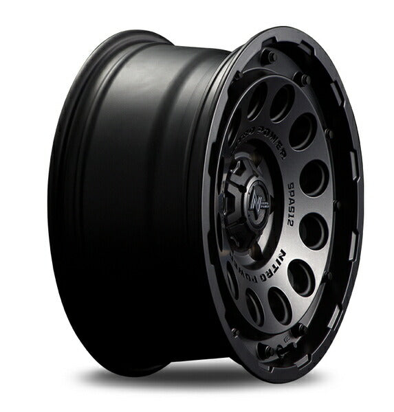 はなまる ハスラー MR52S MR92S アルミホイール MID ナイトロパワー H12