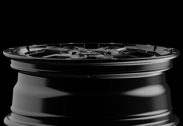MID(マルカサービス) NITRO POWER/H6 SLUG 【16×6J 4-100 INSET40 セミグロスブラック】 ホンダ フィットクロスター GR系 2020/02〜