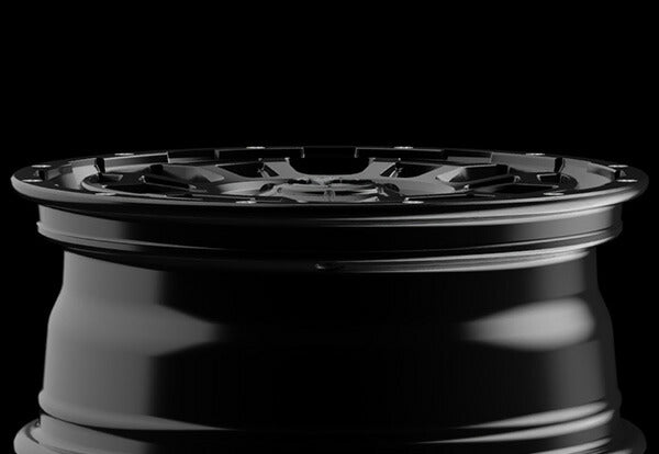 MID(マルカサービス) NITRO POWER/H6 SLUG 【16×6.5J 6-139 INSET48 セミグロスブラック】