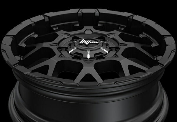 MID(マルカサービス) NITRO POWER/H6 SLUG 【17×6.5J 6-139 INSET48】 ニッサン NV350キャラバン 25系 1986/09〜