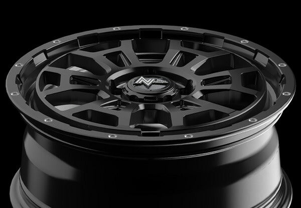 MID(マルカサービス) NITRO POWER/H6 SLUG 【17×7J 5-114 INSET42 セミグロスブラック】