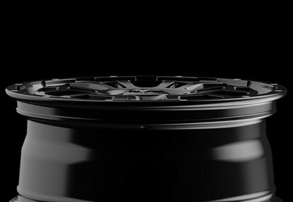 MID(マルカサービス) NITRO POWER/H6 SLUG 【17×7J 5-114 INSET42 セミグロスブラック】