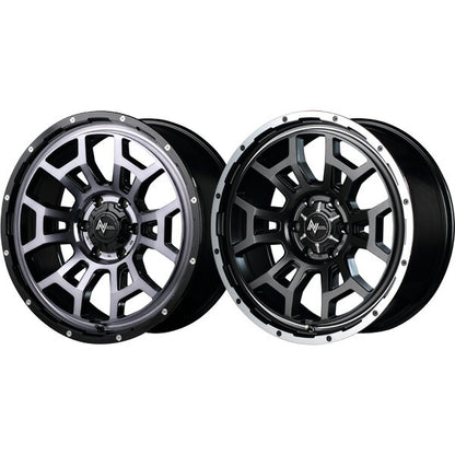 MID(マルカサービス) NITRO POWER/H6 SLUG 【17×6.5J 6-139 INSET48】 ニッサン NV350キャラバン 25系 1986/09〜