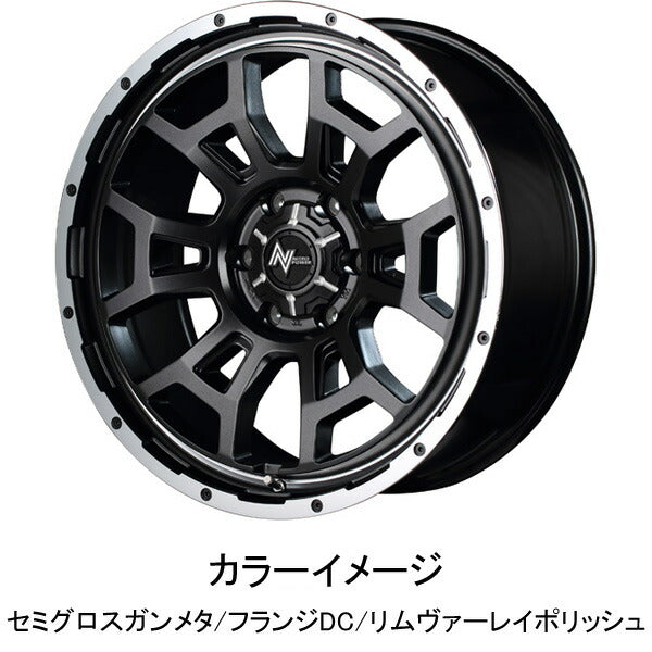MID(マルカサービス) NITRO POWER/H6 SLUG 【17×6.5J 6-139 INSET38】