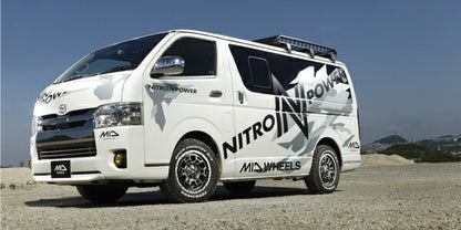 MID(マルカサービス) NITRO POWER/H6 SLUG 【16×7J 5-114 INSET40】 ニッサン ステージア 35系