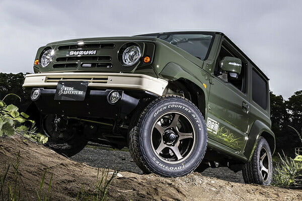 weds WEDS-ADVENTURE/HASE SPEC II 【16×6.0J 5-139.7 INSET-5】 スズキ ジムニーシエラ JB74 0039411/0039950