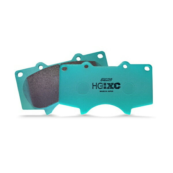 Projectμ ブレーキパッド HC+ XC ランドクルーザー100 UZJ100W HDJ101K 98/01〜07/08 【F126-H3】 ブレーキパッド フロント左右セット ybn