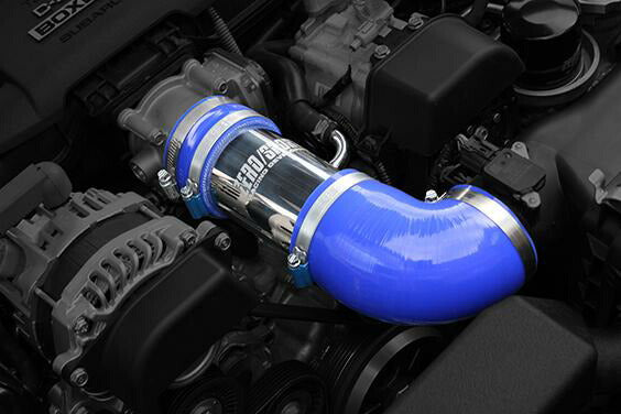 ZERO/SPORTS エアインテークパイプ Φ76純正エアフロ車専用 スバル レガシィ BE5/BH5 2001/05〜2003/04 0413004