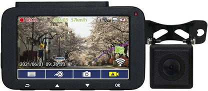 innowa Journey Plus S 前後カメラ 電源直結モデル 汎用品 JN009