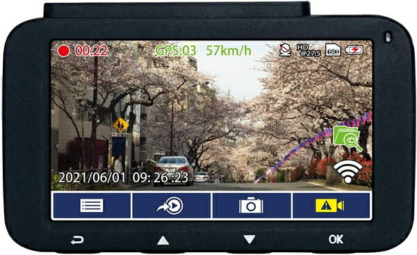 innowa Journey S フロントカメラ 電源直結モデル 汎用品 JN007