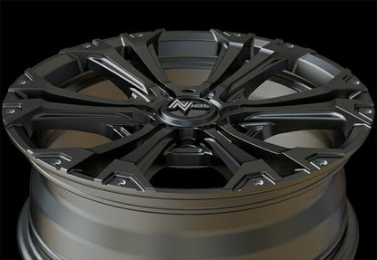 MID(マルカサービス) NITRO POWER/JAVELIN 【17×6.5J 6-139 INSET38】 トヨタ ハイエース/レジアスエース 200系 2004/08〜
