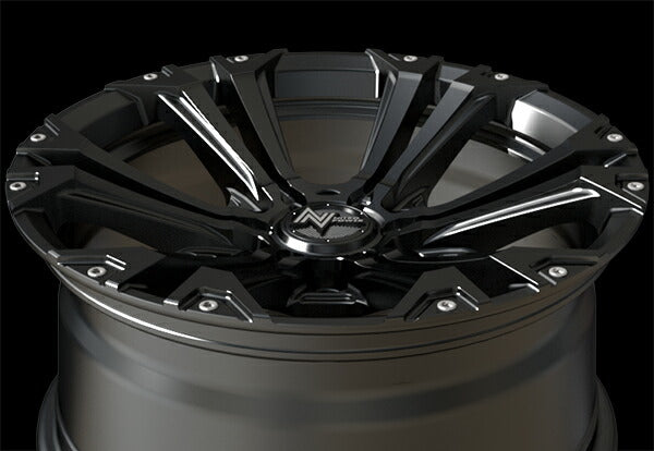 MID(マルカサービス) NITRO POWER/JAVELIN 【17×8J 6-139 INSET20】 トヨタ ランドクルーザープラド 150系 2009/09〜