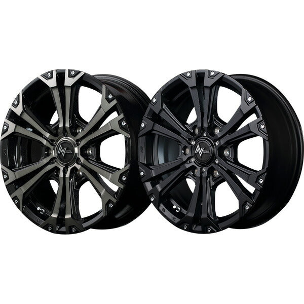 MID(マルカサービス) NITRO POWER/JAVELIN 【15×6J 6-139 INSET33】 トヨタ ハイエース/レジアスエース 200系 2004/08〜