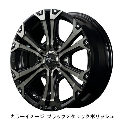MID(マルカサービス) NITRO POWER/JAVELIN 【15×6J 6-139 INSET33】 トヨタ ハイエース/レジアスエース 200系 2004/08〜