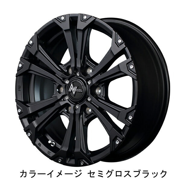 MID(マルカサービス) NITRO POWER/JAVELIN 【17×8J 6-139 INSET20】 トヨタ ランドクルーザープラド 150系 2009/09〜