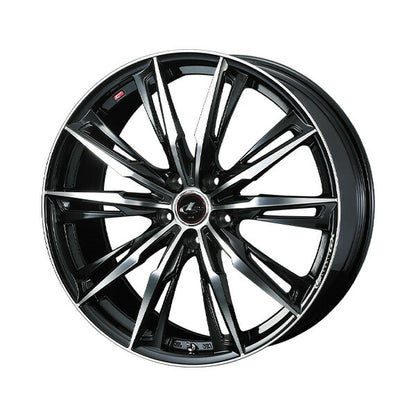 weds LEONIS/GX 【16×6.5J 5-114.3 INSET52】 マツダ ビアンテ CC系 0039347