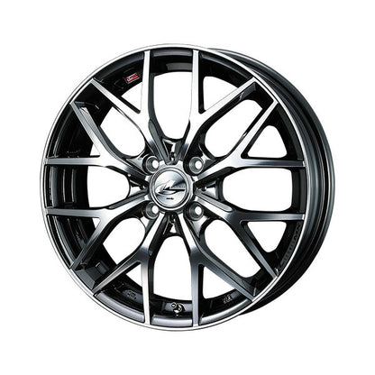 weds LEONIS/MX 【15×4.5J 4-100 INSET45】 ニッサン ルークス B4#A 0037406