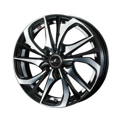 weds LEONIS/TE 【15×4.5J 4-100 INSET45】 マツダ フレア MJ34S/MJ44S 0038741