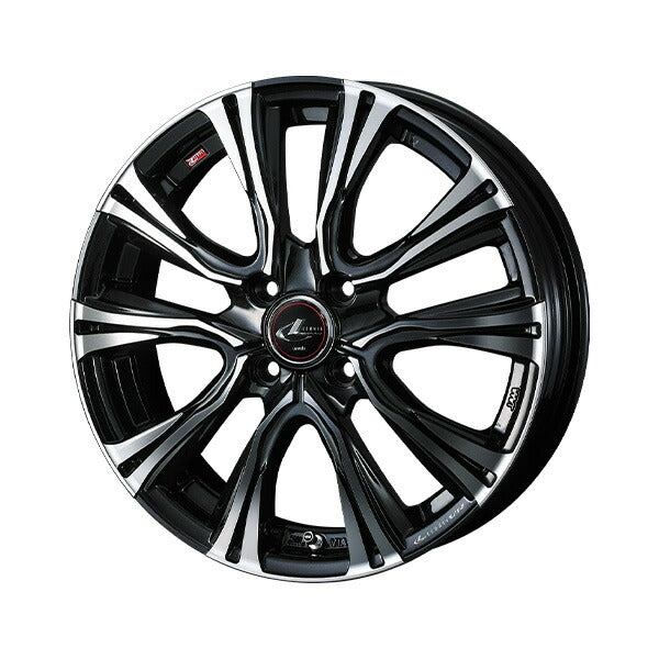 weds LEONIS/VR 【15×4.5J 4-100 INSET45】 ニッサン ルークス B4#A 0041210