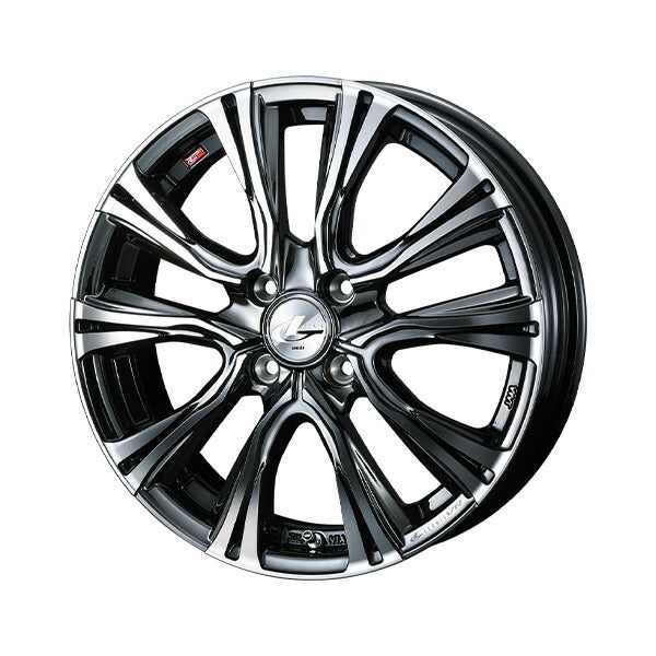weds LEONIS/VR 【15×4.5J 4-100 INSET45】 スズキ ワゴンR MH35S/MH55S 0041208