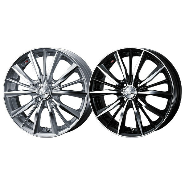 weds LEONIS/VX 【16×6.0J 4-100 INSET50】 ニッサン キューブ Z11 0033250/0033251
