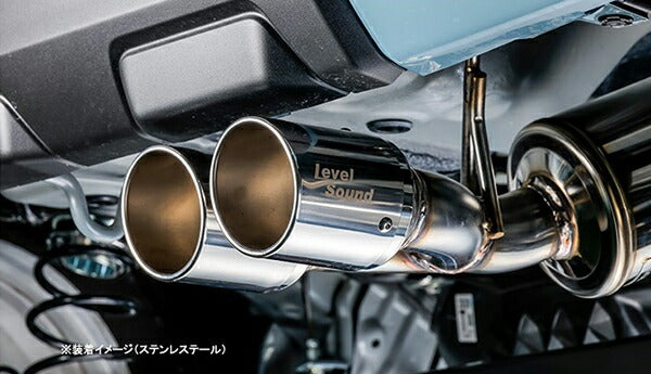 タフト LA910S マフラー シュピーゲル レベルサウンド304 HKMD002-TI
