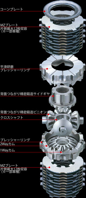 CUSCO LSD type-MZ ニッサン ステージア HM35 2001/10〜2004/08 LSD 253 E
