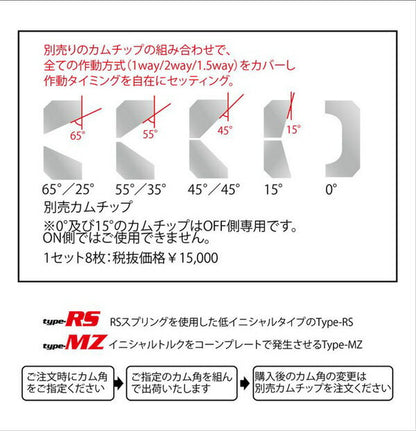 CUSCO プロ・アジャストLSD type-MZ スバル フォレスターSTi SG9 2004/02〜2007/12 LSD 184 S