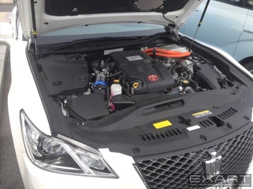 EXART エアインテークスタビライザー GS300h AWL10 【EA04-LX102-N】 インテークパイプ