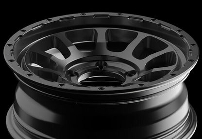 MID(マルカサービス) NITRO POWER/M10 PERSHING-J 【16×6J 5-139 INSET-5 ブラック/DC】