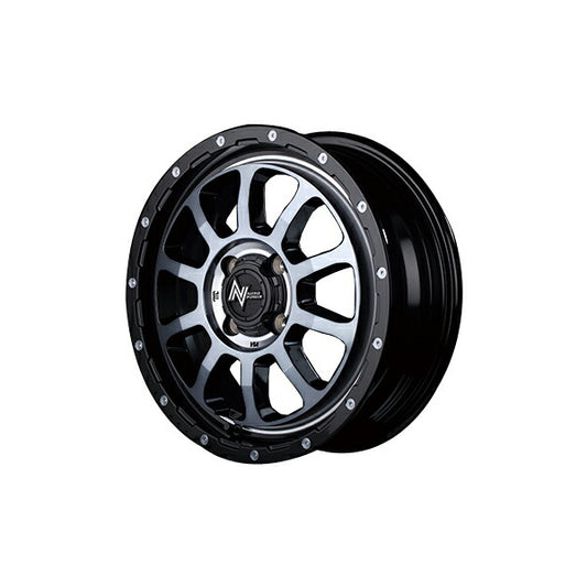 MID(マルカサービス) NITRO POWER/M10 PERSHING-KC 【14×4.5J 4-100 INSET45 ブラック/DC】