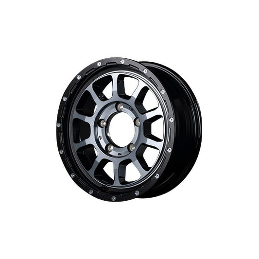MID(マルカサービス) NITRO POWER/M10 PERSHING-J 【16×6J 5-139 INSET-5 ブラック/DC】