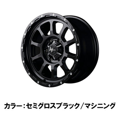 MID(マルカサービス) NITRO POWER/M10 PERSHING-KC 【15×5J 4-100 INSET45】 スズキ パレット/パレットSW MK21S 2008/01〜2013/02