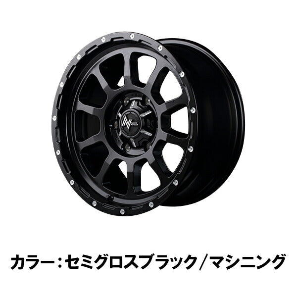 MID(マルカサービス) NITRO POWER/M10 PERSHING 【17×6.5J 6-139 INSET38】