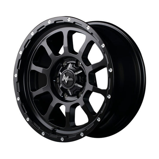 MID(マルカサービス) NITRO POWER/M10 PERSHING 【15×6J 6-139 INSET33 セミグロスブラック】