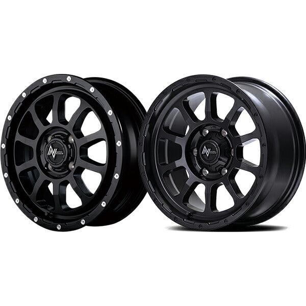 MID(マルカサービス) NITRO POWER/M10 PERSHING-KC 【14×4.5J 4-100 INSET45】 ミツビシ ekカスタム/ekスペース B11W 2013/06〜