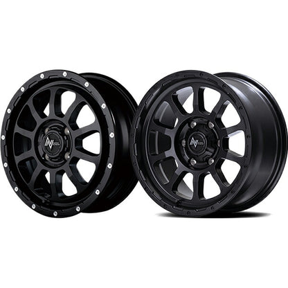MID(マルカサービス) NITRO POWER/M10 PERSHING-KC 【14×4.5J 4-100 INSET45】 ミツビシ ekカスタム/ekスペース B11W 2013/06〜