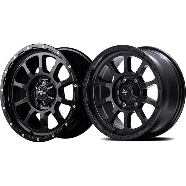 MID(マルカサービス) NITRO POWER/M10 PERSHING 【17×6.5J 6-139 INSET38】 トヨタ ハイエース/レジアスエース 200系 2004/08〜