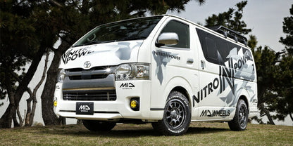 MID(マルカサービス) NITRO POWER/M10 PERSHING-J 【16×5.5J 5-139 INSET20 ブラック/DC】 スズキ ジムニー 23系 1998/10〜2018/07