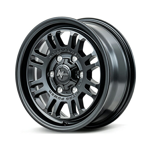 MID(マルカサービス) NITRO POWER/M16 ASSAULT 【16×7J 5-114 INSET40 ブラック】