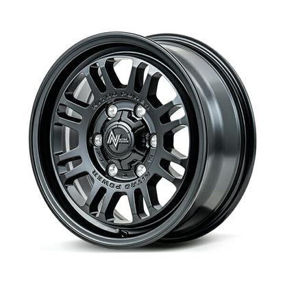 MID(マルカサービス) NITRO POWER/M16 ASSAULT 【16×7J 5-114 INSET40 ブラック】 トヨタ ヤリスクロス MXPJ15 2020/08〜